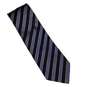 Massimo Bizzocchi Striped 100% Silk Neck Tie